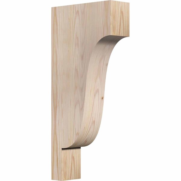 Ekena Millwork Newport Smooth Corbel, Douglas Fir, 3 1/2"W x 10"D x 22"H COR04X10X22NEW00SDF - main